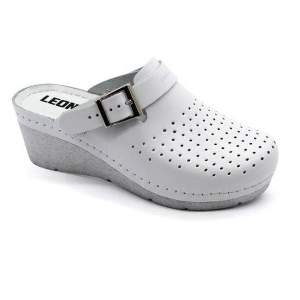 Leon Comfort női Papucs-1000 Fehér