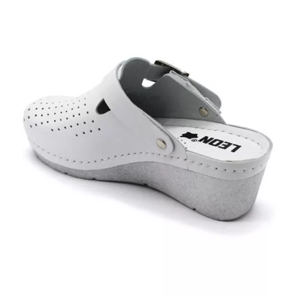 Leon Comfort női Papucs-1000 Fehér