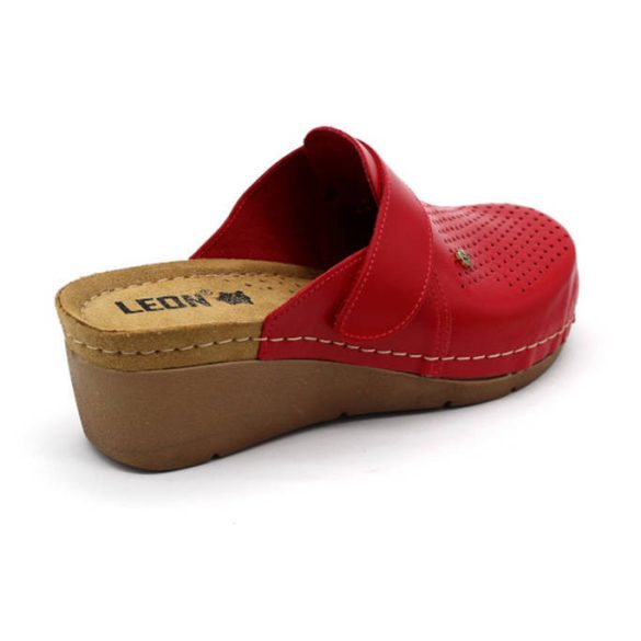 Leon Comfort női papucs-1001 Piros