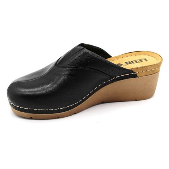 Leon Comfort női papucs-1002 fekete