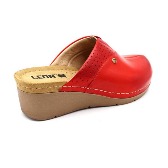 Leon Comfort női papucs-1002 Piros