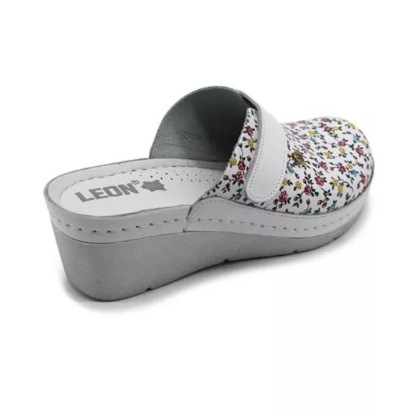 Leon Comfort női papucs-1003 Citrom-virag