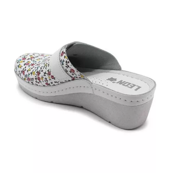 Leon Comfort női papucs-1003 Citrom-virag