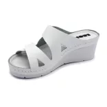 Leon Comfort női papucs-1004 feher-bak