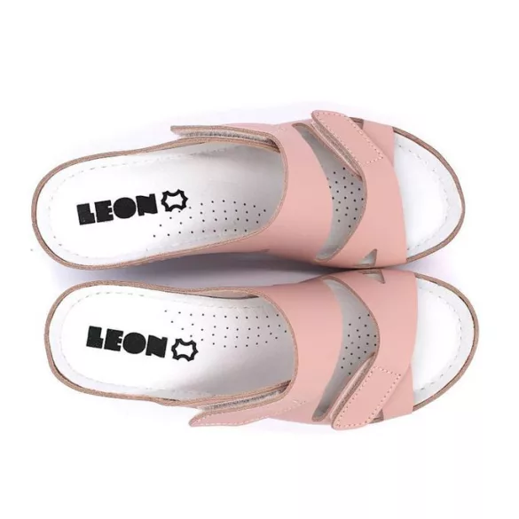 Leon Comfort női papucs-1004 rose-bak