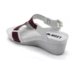 Leon Comfort női szandál-1010 Bordó
