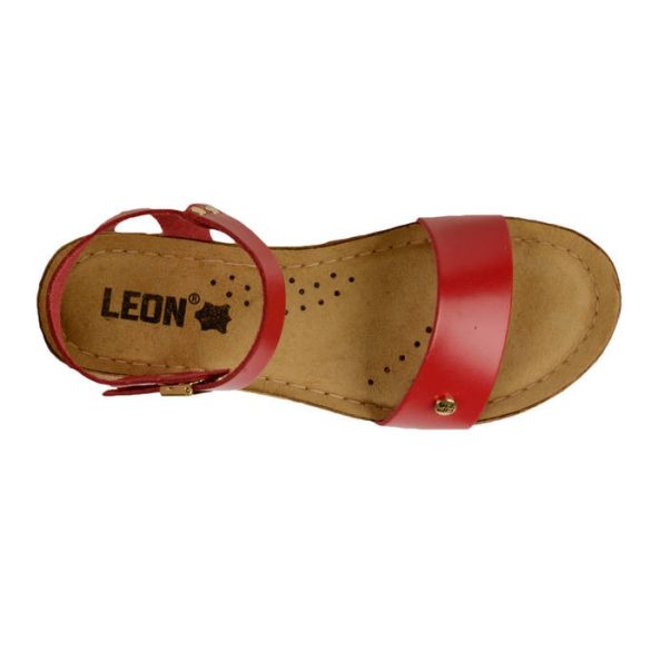 Leon Comfort női szandál-1015 Red