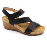 Leon Comfort női szandál-1020 Fekete
