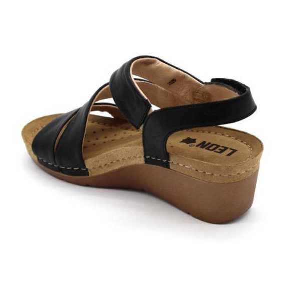 Leon Comfort női szandál-1020 Fekete