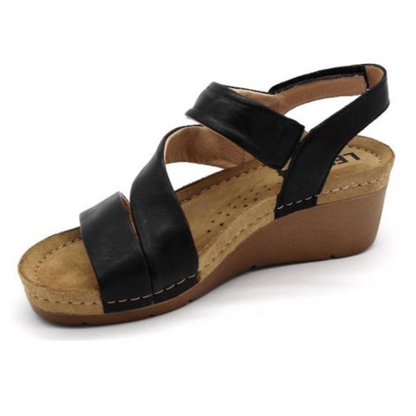 Leon Comfort női szandál-1020 Fekete