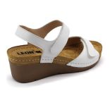 Leon Comfort női szandál-1041 Fehér