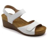 Leon Comfort női szandál-1041 Fehér