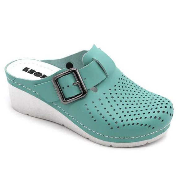 Leon Comfort női papucs-1100 türkiz