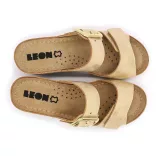 Leon Comfort női papucs-1110 arany