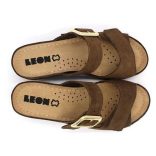 Leon Comfort női papucs-1110 barna