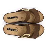 Leon Comfort női papucs-1110 barna