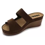 Leon Comfort női papucs-1110 barna
