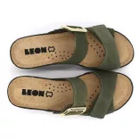 Leon Comfort női papucs-1110 zold