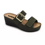 Leon Comfort női papucs-1110 zold