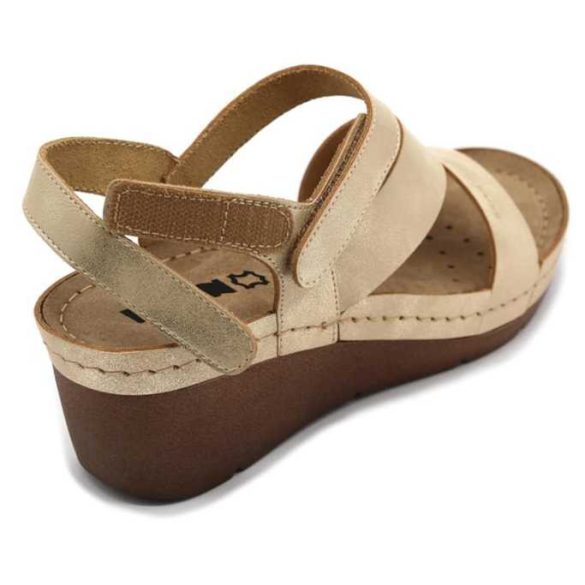 Leon Comfort női szandál-1120 arany