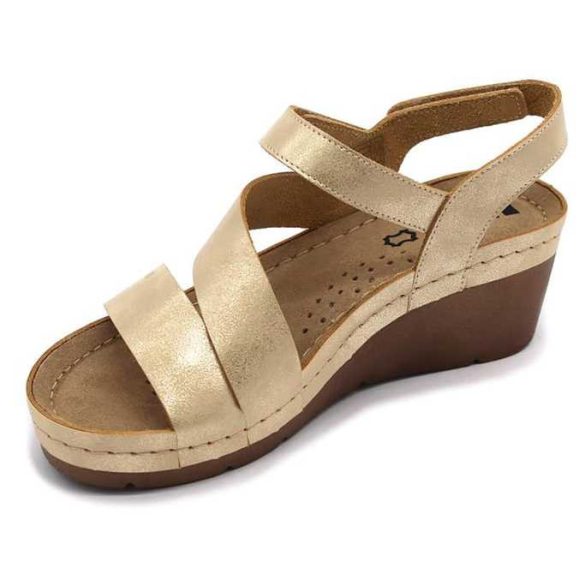 Leon Comfort női szandál-1120 arany