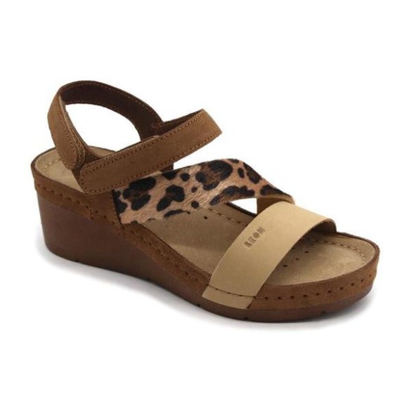 Leon Comfort női szandál-1120 barna-leo