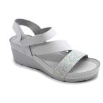 Leon Comfort női szandál-1120 feher