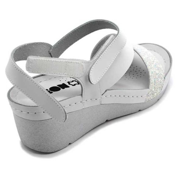 Leon Comfort női szandál-1120 feher