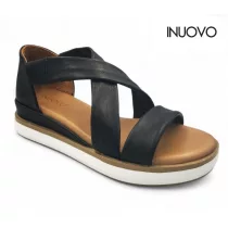 Inuovo női szandál-113012 Black 25