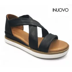 Inuovo női szandál-113012 Black 25