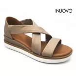 Inuovo női szandál-113012 Grey