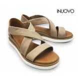Inuovo női szandál-113012 Grey