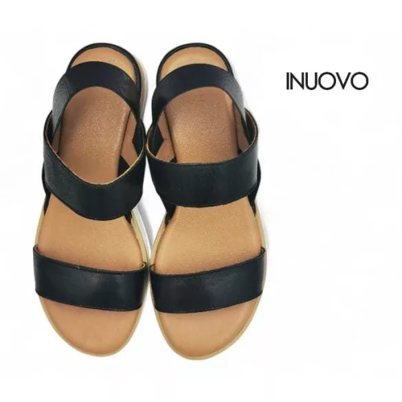 Inuovo női szandál-113013 Black 25