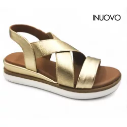 Inuovo női szandál-113015 Gold 25