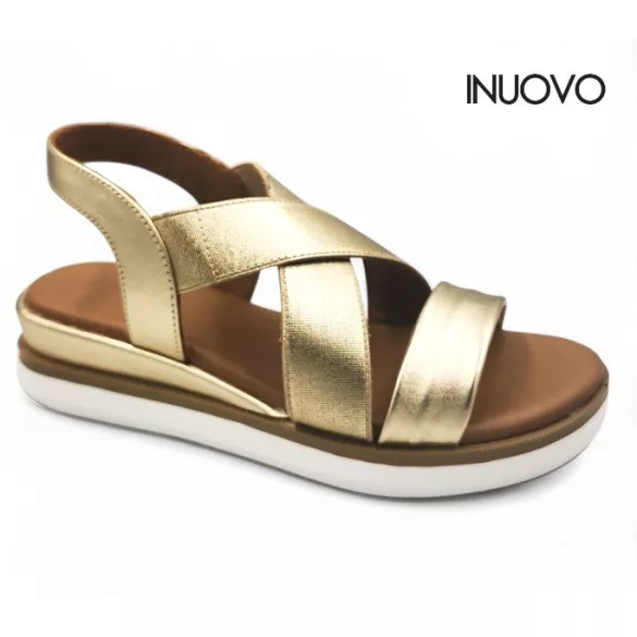 Inuovo női szandál-113015 Gold 25