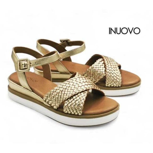 Inuovo női szandál-113065 Gold