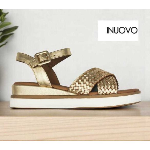 Inuovo női szandál-113065 Gold