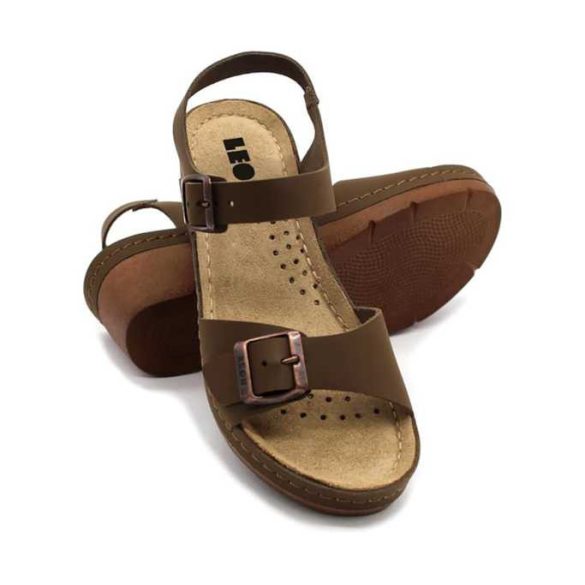 Leon Comfort női szandál-1130 barna