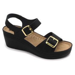 Leon Comfort női szandál-1130 fekete