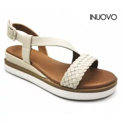 Inuovo női szandál-113114 Crema 25