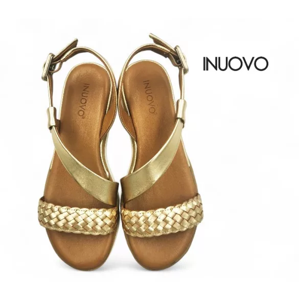 Inuovo női szandál-113114 Gold