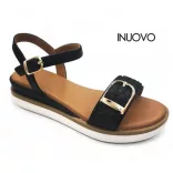 Inuovo női szandál-113115 Black