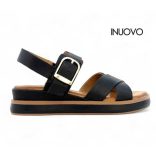 Inuovo női szandál-113117 Black