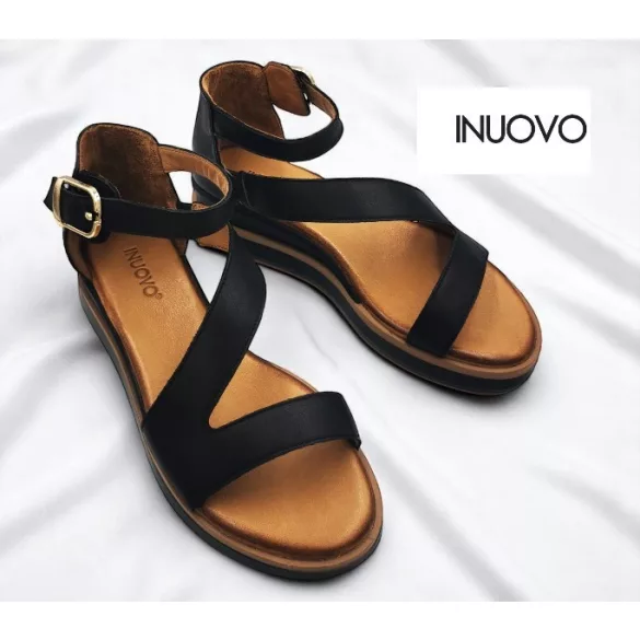 Inuovo női szandál-113119 Black