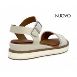 Inuovo női szandál-113128 Crema