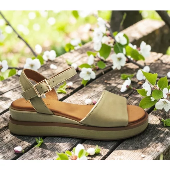 Inuovo női szandál-113140 Green