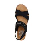 Skechers női szandál-114130-BLK