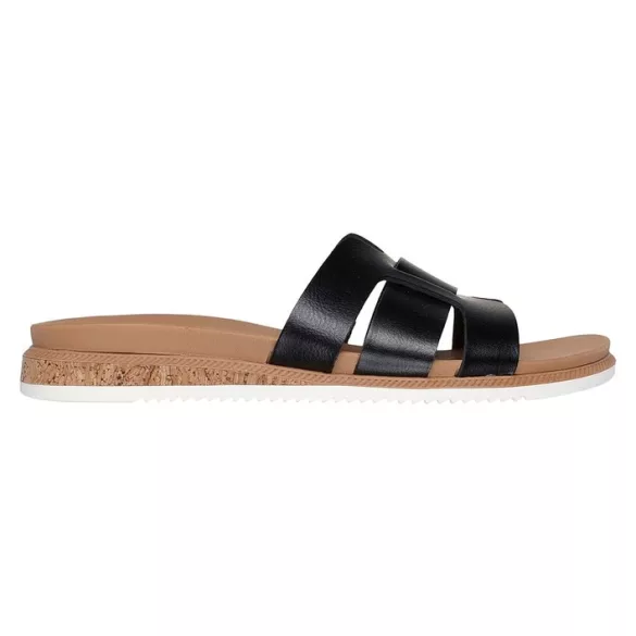 Skechers női papucs-114707-BLK