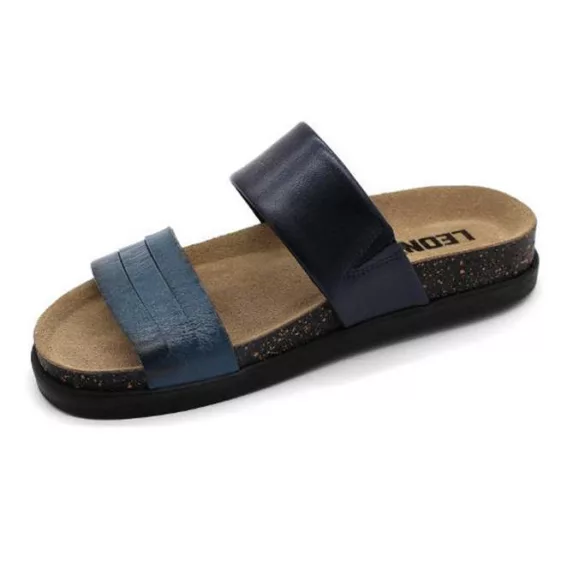 Leon Comfort női papucs-1206 Kék