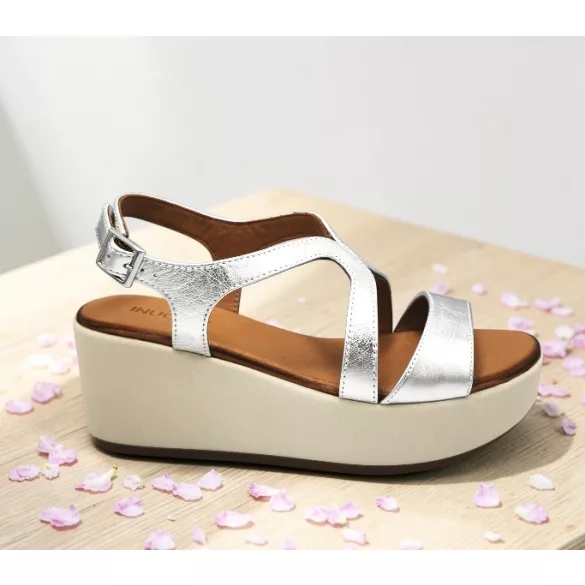 Inuovo női szandál-123106 Silver